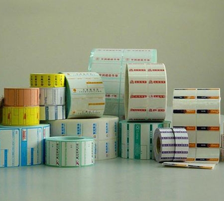 不幹膠標貼